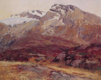 John Singer Sargent : Coming Down from Mont Blanc